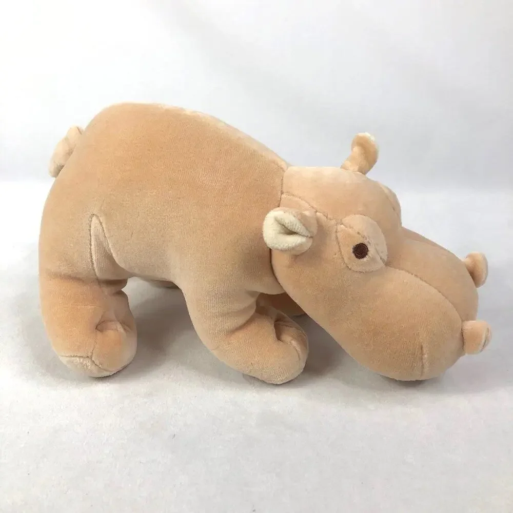 My Natural Peach Hippo Plush